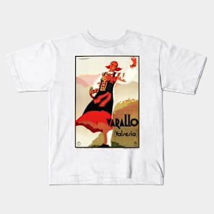 ITALY VARALLO VALSESIA Vintage Italian Holidays Travel Promotional Kids T-Shirt